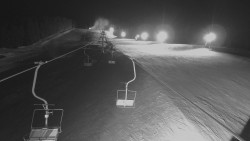 Lanovka - pohled nahoru