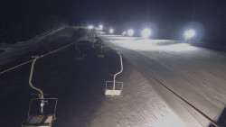 Lanovka - pohled nahoru