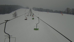 Lanovka - pohled nahoru