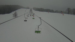Lanovka - pohled nahoru