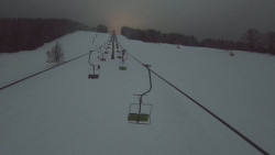 Lanovka - pohled nahoru