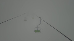 Lanovka - pohled nahoru