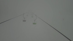 Lanovka - pohled nahoru