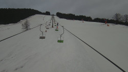 Lanovka - pohled nahoru