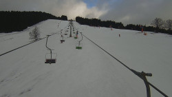 Lanovka - pohled nahoru