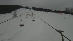 Lanovka - pohled nahoru