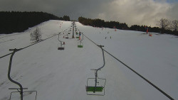 Lanovka - pohled nahoru