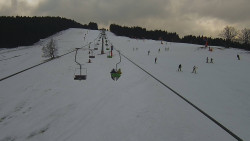 Lanovka - pohled nahoru