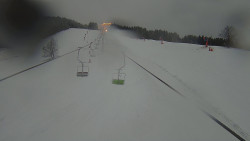 Lanovka - pohled nahoru