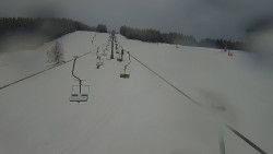 Lanovka - pohled nahoru