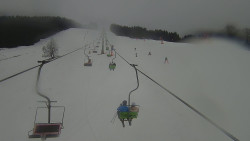 Lanovka - pohled nahoru