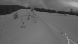 Lanovka - pohled nahoru