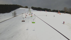 Lanovka - pohled nahoru