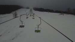 Lanovka - pohled nahoru