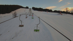 Lanovka - pohled nahoru