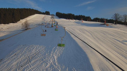Lanovka - pohled nahoru