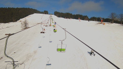 Lanovka - pohled nahoru