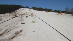 Lanovka - pohled nahoru