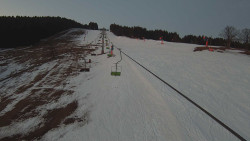 Lanovka - pohled nahoru