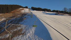 Lanovka - pohled nahoru