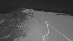 Lanovka - pohled nahoru