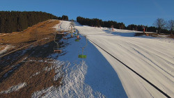 Lanovka - pohled nahoru
