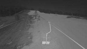 Snow park Paprsek - Lanovka - pohled nahoru - 4.3.2026 v 01:00