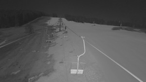 Snow park Paprsek - Lanovka - pohled nahoru - 4.3.2026 v 02:00