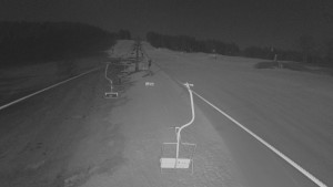 Snow park Paprsek - Lanovka - pohled nahoru - 4.3.2026 v 05:00