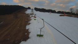 Lanovka - pohled nahoru