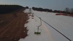 Lanovka - pohled nahoru