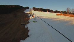 Lanovka - pohled nahoru