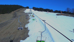 Lanovka - pohled nahoru