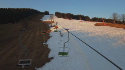 Lanovka - pohled nahoru