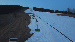 Lanovka - pohled nahoru