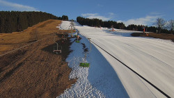 Lanovka - pohled nahoru