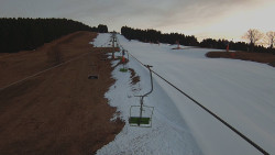 Lanovka - pohled nahoru