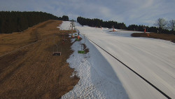 Lanovka - pohled nahoru