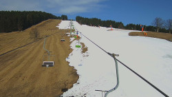 Lanovka - pohled nahoru