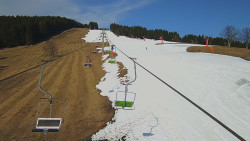 Lanovka - pohled nahoru