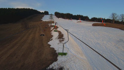 Lanovka - pohled nahoru