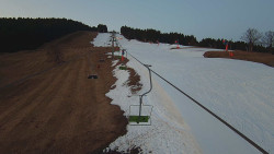 Lanovka - pohled nahoru