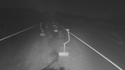 Lanovka - pohled nahoru