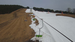 Lanovka - pohled nahoru