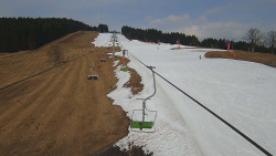 Lanovka - pohled nahoru