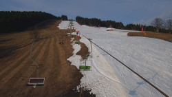 Lanovka - pohled nahoru