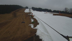 Lanovka - pohled nahoru