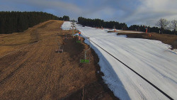 Lanovka - pohled nahoru