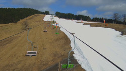 Lanovka - pohled nahoru