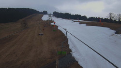 Lanovka - pohled nahoru